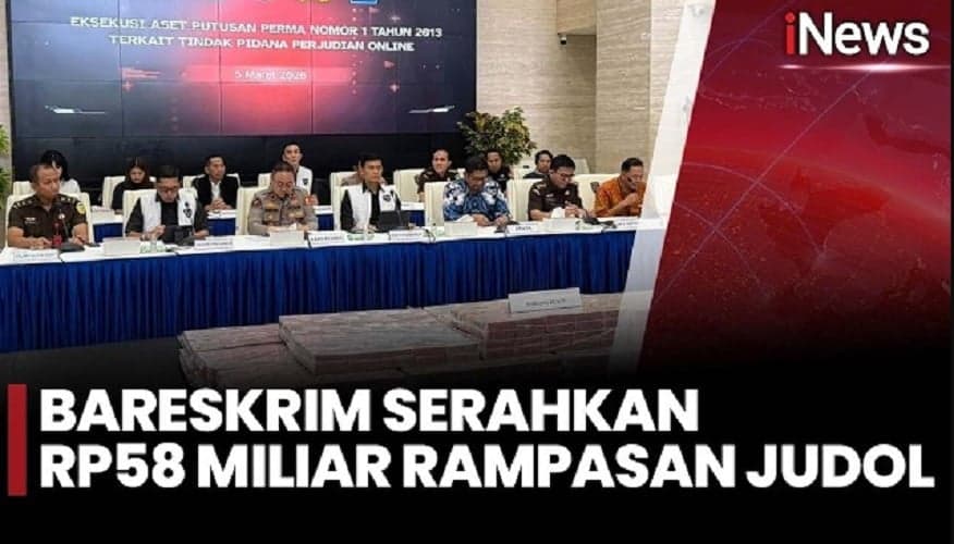 Penampakan Tumpukan Uang Rp58 Miliar Hasil Rampasan TPPU Judol Penampakan Tumpukan Uang Rp58 Miliar Hasil Rampasan TPPU Judol
