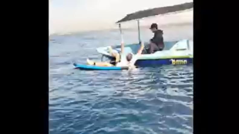 20 Jam Terapung di Laut, Turis Rusia Hilang Saat Surfing di Nusa Dua Ditemukan Nelayan 20 Jam Terapung di Laut, Turis Rusia Hilang Saat Surfing di Nusa Dua Ditemukan Nelayan