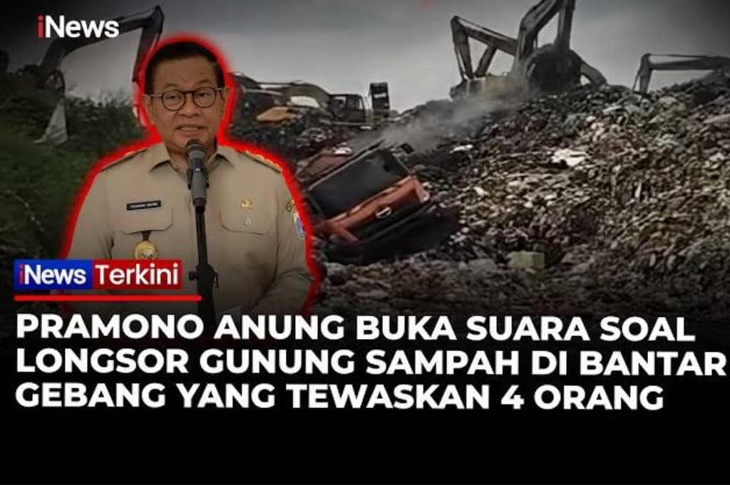 Longsor Gunung Sampah Bantargebang Telan Korban Jiwa, Ini Kata Pramono Anung Longsor Gunung Sampah Bantargebang Telan Korban Jiwa, Ini Kata Pramono Anung