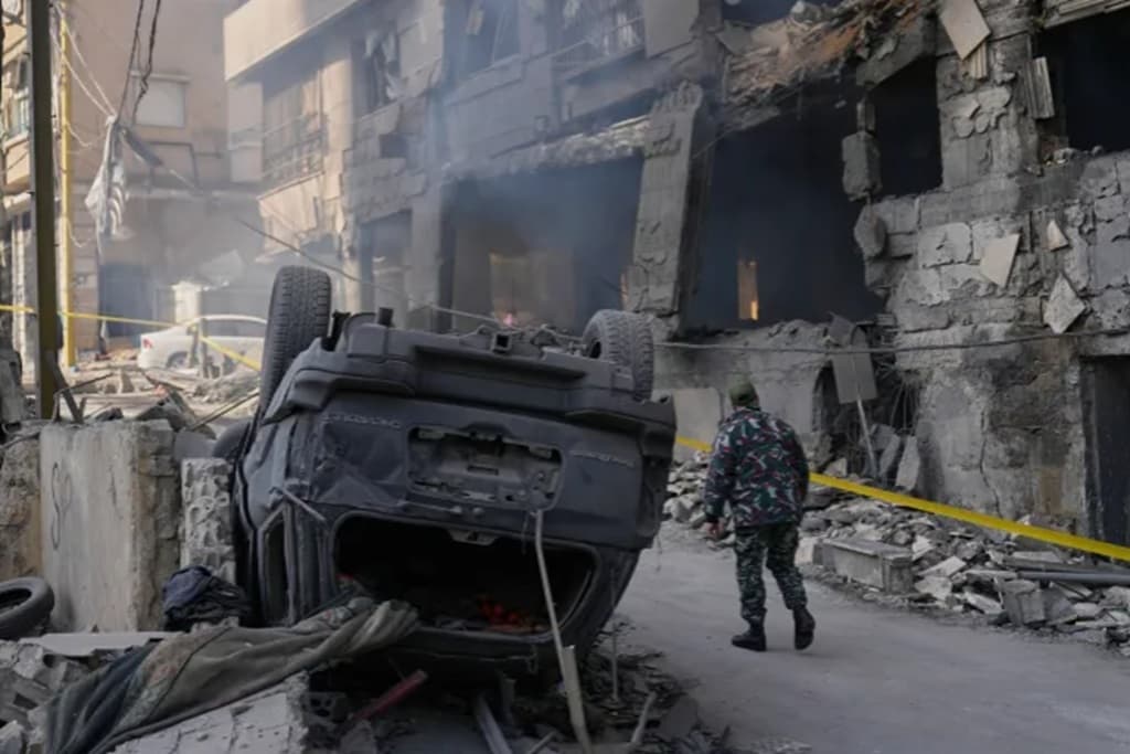 Israel Kembali Bombardir Beirut dan Lebanon Selatan, Lebih dari 25 Orang Tewas Israel Kembali Bombardir Beirut dan Lebanon Selatan, Lebih dari 25 Orang Tewas