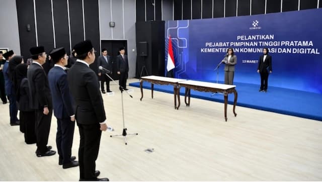Meutya Hafid Minta Pejabat Baru Percepat Transformasi Digital Meutya Hafid Minta Pejabat Baru Percepat Transformasi Digital
