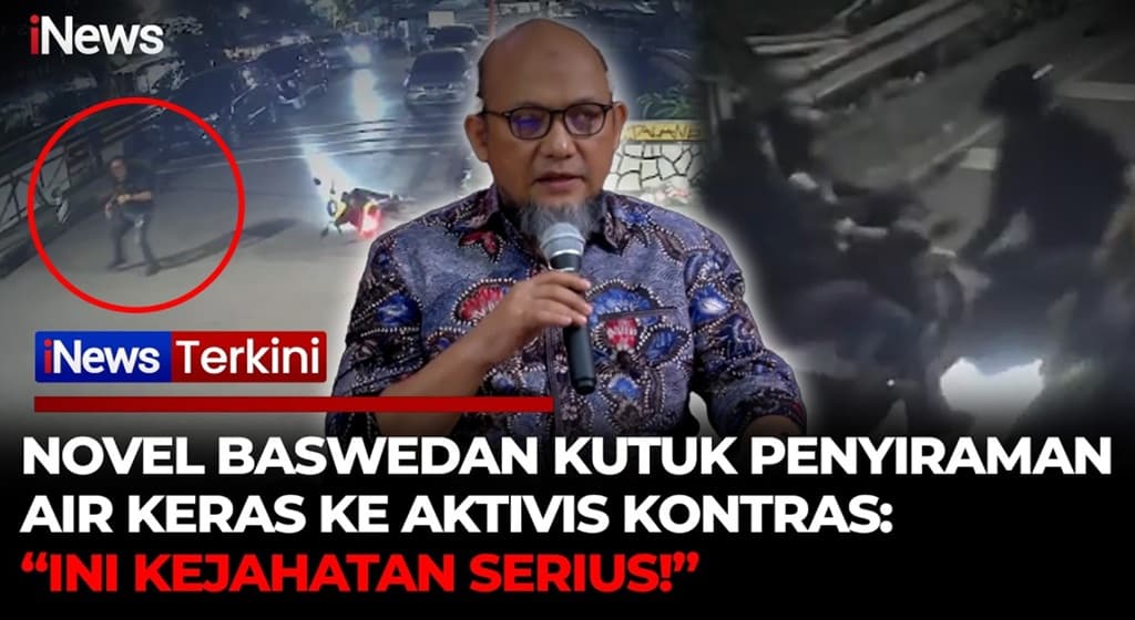 Novel Baswedan Kutuk Penyiraman Air Keras ke Aktivis KontraS: Kejahatan Luar Biasa! Novel Baswedan Kutuk Penyiraman Air Keras ke Aktivis KontraS: Kejahatan Luar Biasa!