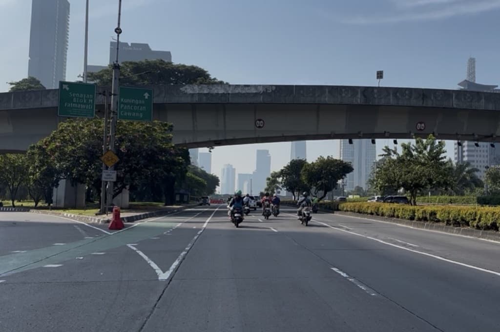 Suasana Jalanan di Jakarta jelang Lebaran, Sepi atau Ramai? Suasana Jalanan di Jakarta jelang Lebaran, Sepi atau Ramai?