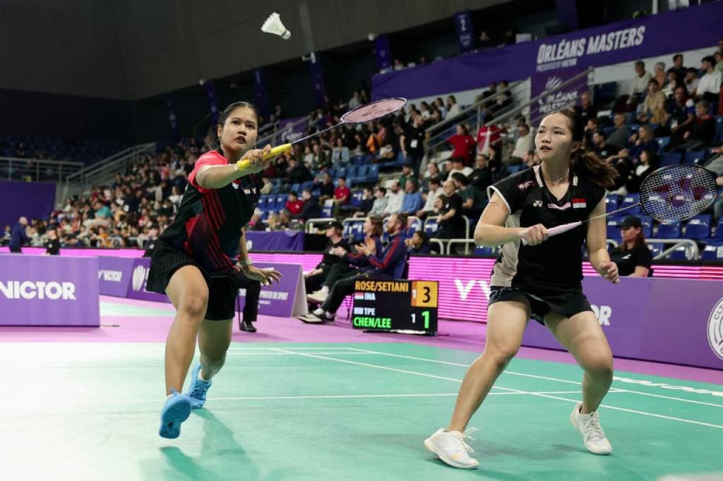 Bangkit Dramatis! Rachel/Febi Lolos ke Perempat Final Orleans Masters 2026, Ini Kuncinya Bangkit Dramatis! Rachel/Febi Lolos ke Perempat Final Orleans Masters 2026, Ini Kuncinya