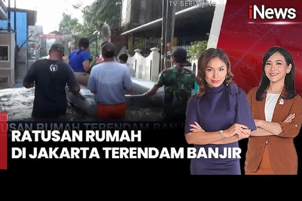 Ratusan Rumah di Jakarta Terendam Banjir saat Lebaran Ratusan Rumah di Jakarta Terendam Banjir saat Lebaran