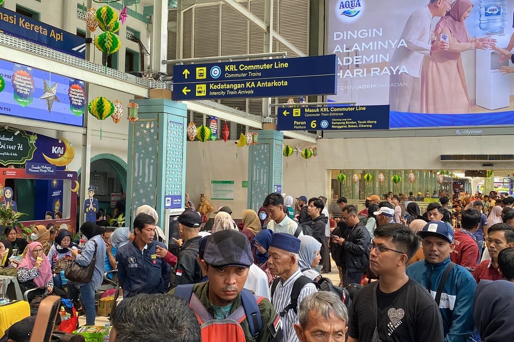 Mudik setelah Lebaran, 44.000 Penumpang Kereta Api Berangkat dari Jakarta Mudik setelah Lebaran, 44.000 Penumpang Kereta Api Berangkat dari Jakarta