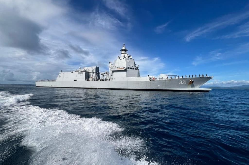 Gagah! Kapal Perang Baru TNI AL Tiba di Tanah Air, Diresmikan Akhir Maret 2026 Gagah! Kapal Perang Baru TNI AL Tiba di Tanah Air, Diresmikan Akhir Maret 2026