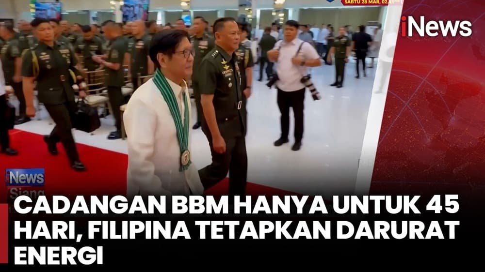 Filipina Tetapkan Darurat Energi, Cadangan BBM Nasional Hanya 45 Hari Filipina Tetapkan Darurat Energi, Cadangan BBM Nasional Hanya 45 Hari