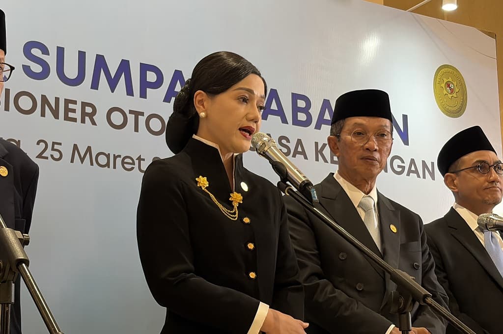 Resmi Pimpin OJK, Friderica Widyasari Janji Pulihkan Kepercayaan ke Pasar Modal Resmi Pimpin OJK, Friderica Widyasari Janji Pulihkan Kepercayaan ke Pasar Modal