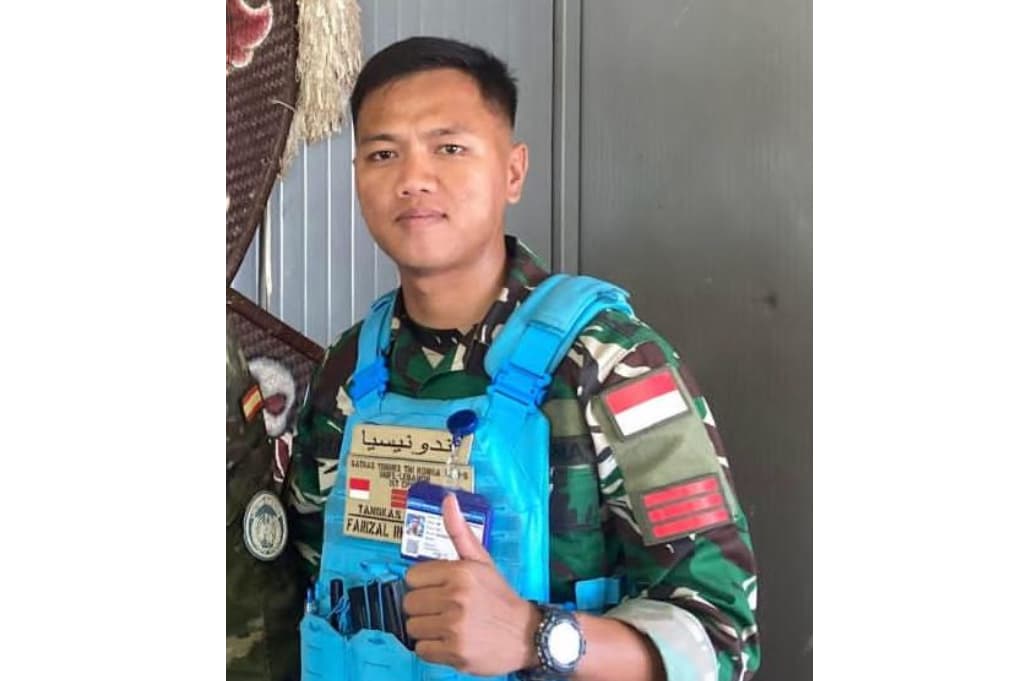 Prajurit TNI Gugur di Lebanon, Praka Farizal Rhomadhon Anggota Kodam Iskandar Muda Prajurit TNI Gugur di Lebanon, Praka Farizal Rhomadhon Anggota Kodam Iskandar Muda