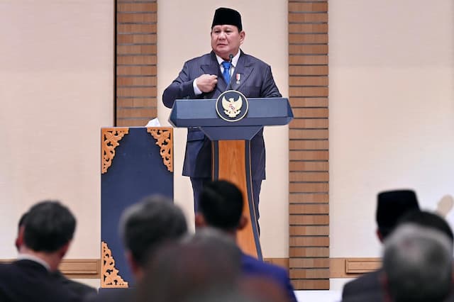 Prabowo Ajak Pengusaha Jepang Investasi di RI: Indonesia Aman, Kami Tak Punya Musuh Prabowo Ajak Pengusaha Jepang Investasi di RI: Indonesia Aman, Kami Tak Punya Musuh