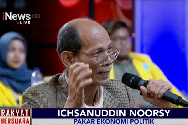 Ichsanuddin Noorsy Blak-blakan Ekonomi RI Mulai Bergejolak, Ungkap Tanda-Tandanya Ichsanuddin Noorsy Blak-blakan Ekonomi RI Mulai Bergejolak, Ungkap Tanda-Tandanya