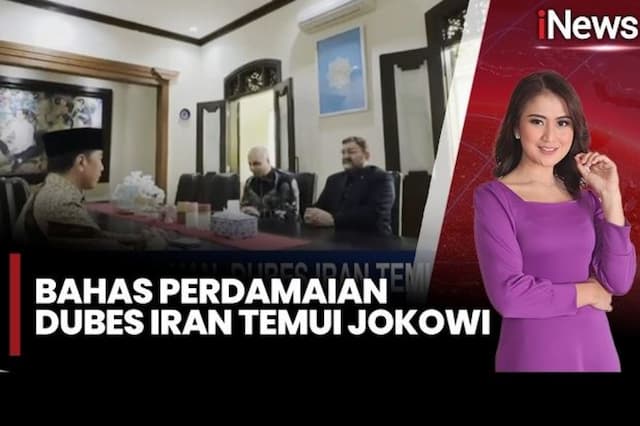 Dubes Iran Temui Jokowi, Bahas Perdamaian dan Sampaikan Duka Prajurit TNI Gugur di Lebanon Dubes Iran Temui Jokowi, Bahas Perdamaian dan Sampaikan Duka Prajurit TNI Gugur di Lebanon