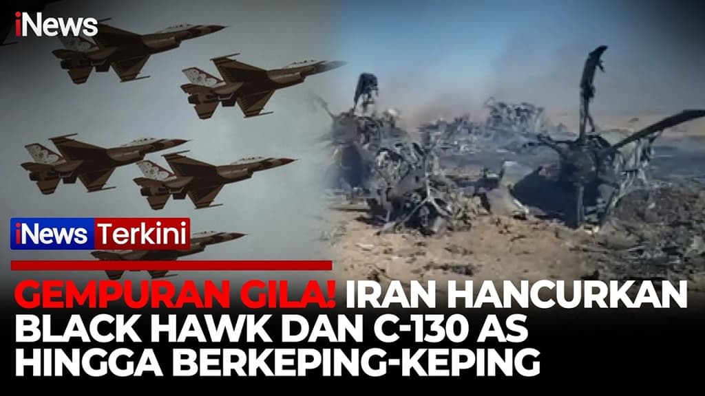 Iran Kembali Tembak Pesawat AS, Kini 2 Heli Black Hawk dan Hercules C-130 Iran Kembali Tembak Pesawat AS, Kini 2 Heli Black Hawk dan Hercules C-130