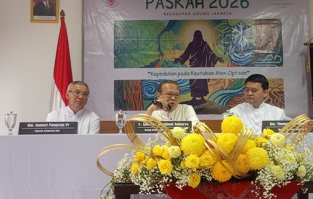 Kardinal Suharyo Kutip Pesan Paus Leo XIV soal Pemimpin Maklumi Perang: Doa Tak Akan Didengar Kardinal Suharyo Kutip Pesan Paus Leo XIV soal Pemimpin Maklumi Perang: Doa Tak Akan Didengar