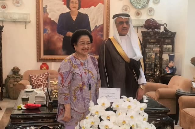 Dubes Arab Saudi Ingin Megawati Dorong Perdamaian di Timur Tengah Dubes Arab Saudi Ingin Megawati Dorong Perdamaian di Timur Tengah