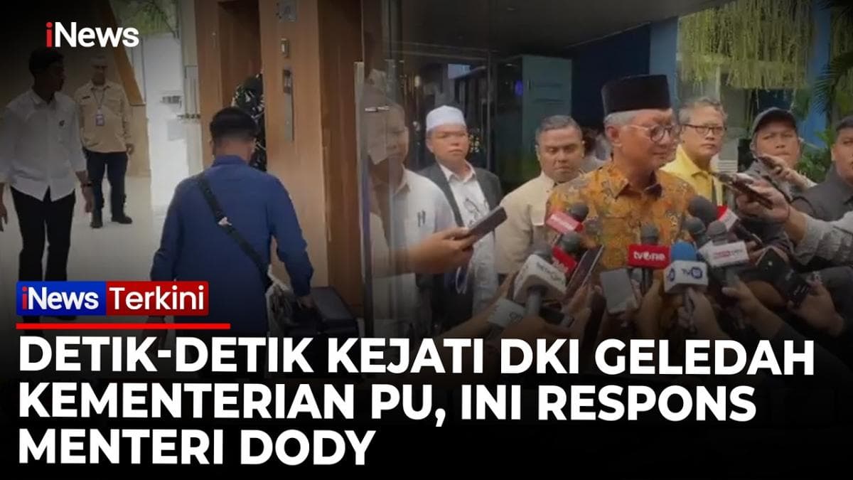 Detik-Detik Kantor Kementerian PU Digeledah, Menteri Dody Hanggodo Izinkan Penyidik Periksa Semua Ruangan Detik-Detik Kantor Kementerian PU Digeledah, Menteri Dody Hanggodo Izinkan Penyidik Periksa Semua Ruangan