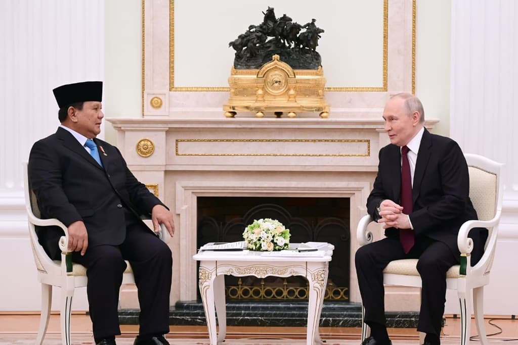 Prabowo dan Putin Sepakat Dorong Upaya-Upaya Perdamaian Dunia Prabowo dan Putin Sepakat Dorong Upaya-Upaya Perdamaian Dunia
