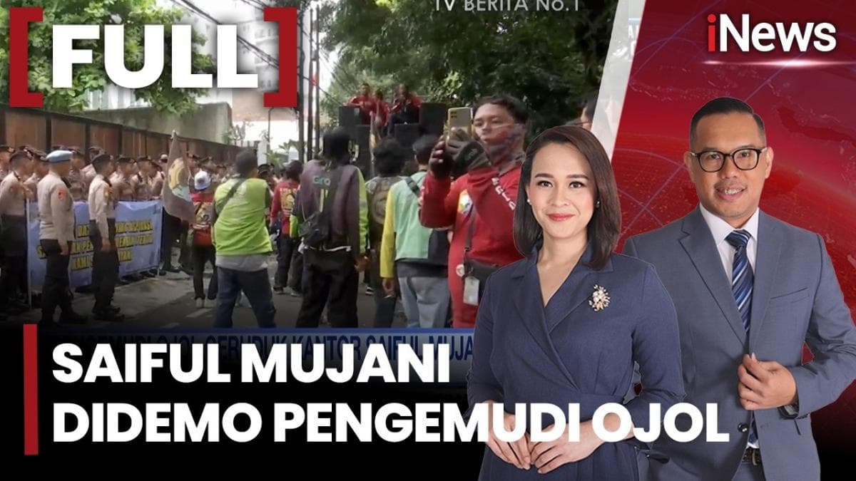 Massa Ojol Geruduk Kantor Saiful Mujani, Pernyataan Dinilai Kontroversial Massa Ojol Geruduk Kantor Saiful Mujani, Pernyataan Dinilai Kontroversial