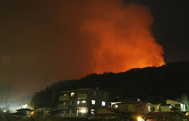 Jepang Dilanda Kebakaran Hutan Dahsyat, Ribuan Orang Dievakuasi Jepang Dilanda Kebakaran Hutan Dahsyat, Ribuan Orang Dievakuasi