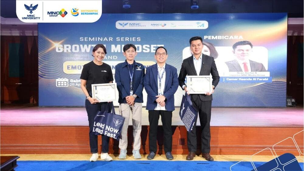MNC University Luncurkan Beasiswa, Bekali Peserta dengan Seminar Growth Mindset MNC University Luncurkan Beasiswa, Bekali Peserta dengan Seminar Growth Mindset