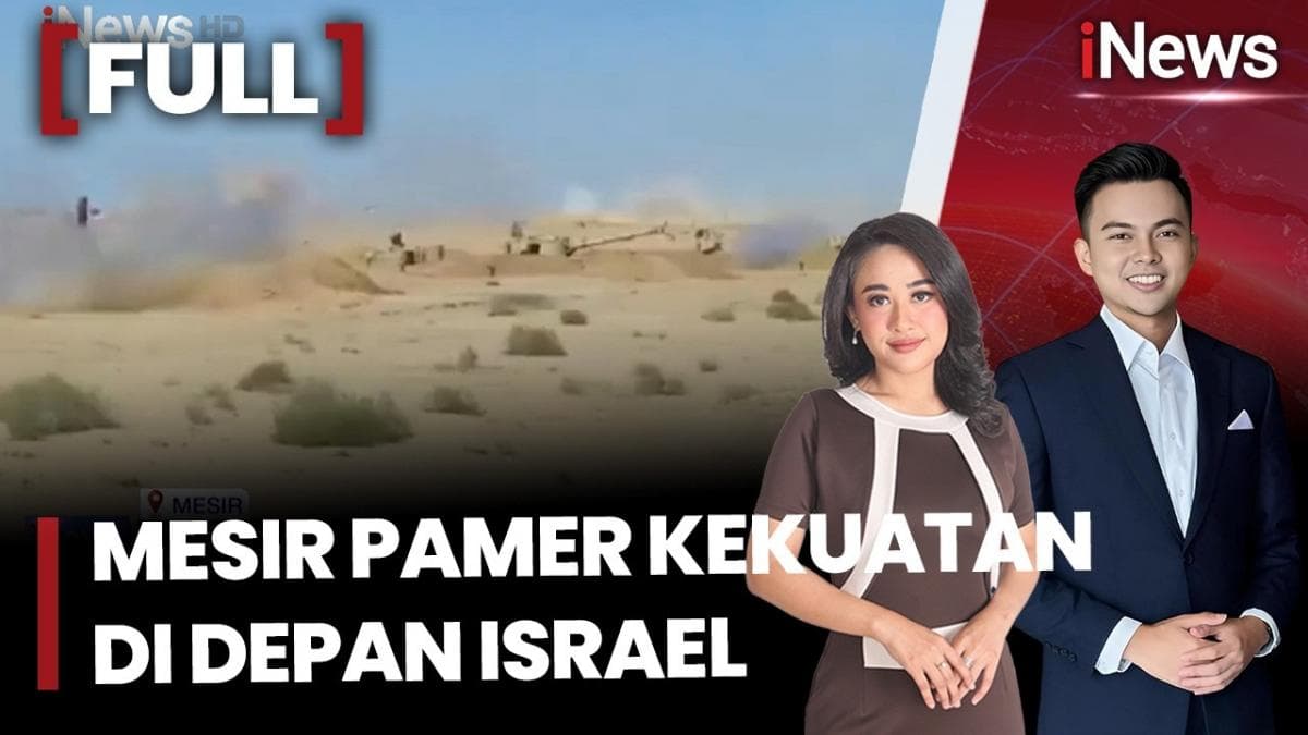 Mesir Pamer Kekuatan Militer di Depan Israel, Tank dan Rudal Dikerahkan Mesir Pamer Kekuatan Militer di Depan Israel, Tank dan Rudal Dikerahkan