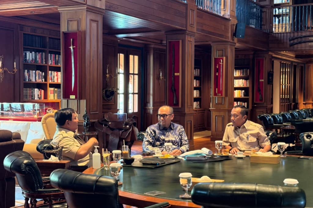 Prabowo Bertemu Kepala PPATK-Mensesneg di Hambalang, Ini yang Dibahas Prabowo Bertemu Kepala PPATK-Mensesneg di Hambalang, Ini yang Dibahas
