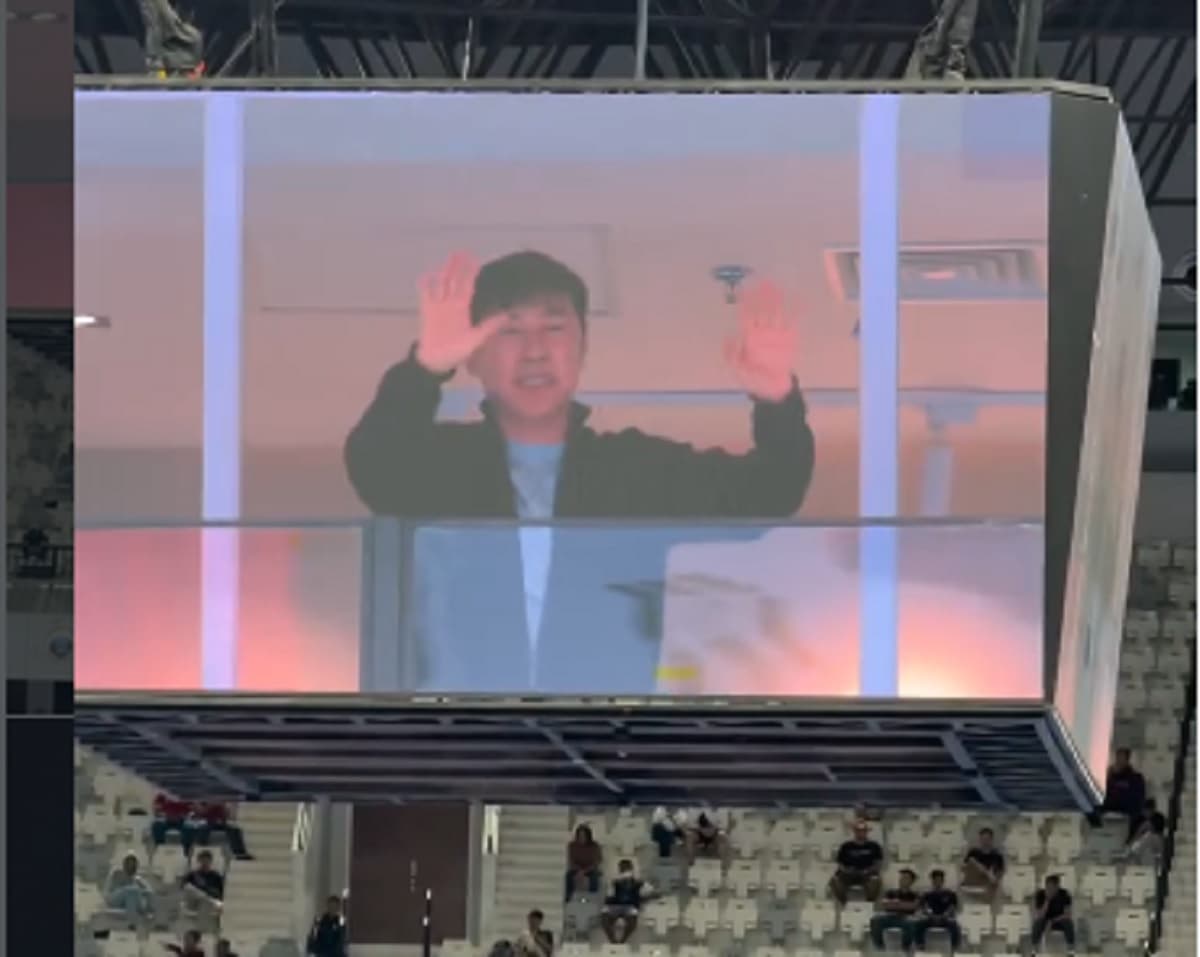 Shin Tae-yong Jadi Saksi Timnas Futsal Indonesia Menang 5-0 atas Korea Selatan di Indonesia Arena, Disambut Meriah Suporter! Shin Tae-yong Jadi Saksi Timnas Futsal Indonesia Menang 5-0 atas Korea Selatan di Indonesia Arena, Disambut Meriah Suporter!