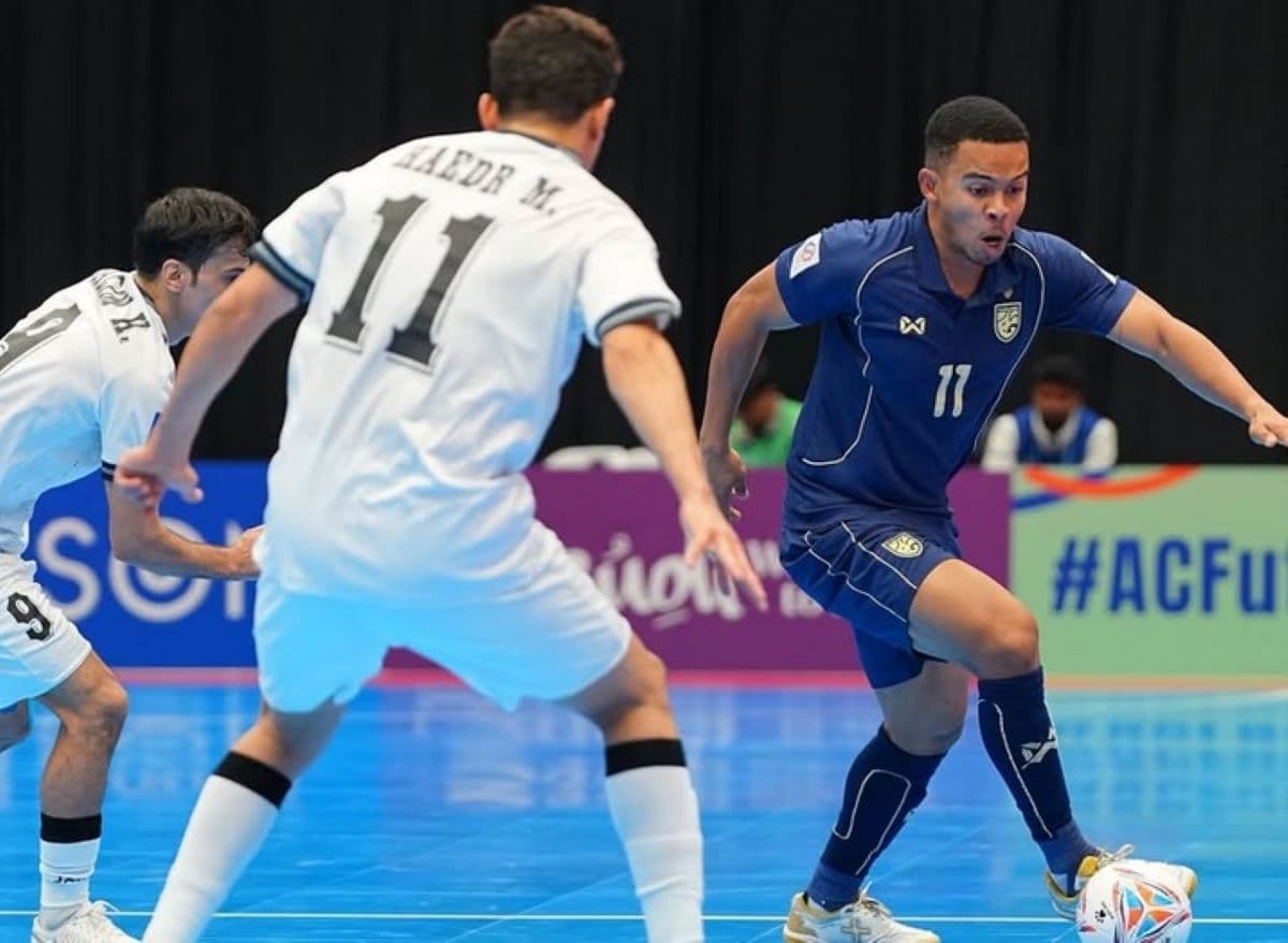 Hasil Timnas Futsal Thailand vs Irak di Perempatfinal Piala Asia Futsal 2026: Menang 4-2, Singa Mesopotamia Tantang Iran di Semifinal Hasil Timnas Futsal Thailand vs Irak di Perempatfinal Piala Asia Futsal 2026: Menang 4-2, Singa Mesopotamia Tantang Iran di Semifinal