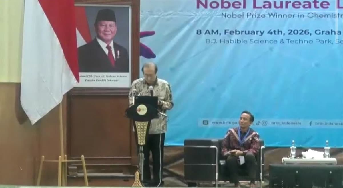 BRIN Perkuat Diplomasi Sains Indonesia-Jepang, Hadirkan Peraih Nobel Kimia 2025 BRIN Perkuat Diplomasi Sains Indonesia-Jepang, Hadirkan Peraih Nobel Kimia 2025