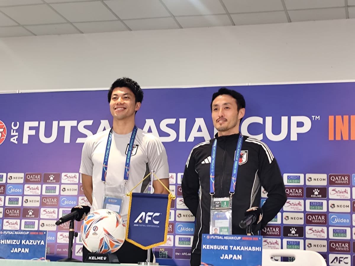 Piala Asia Futsal 2026: Kapten Timnas Futsal Jepang Tak Sabar Main di Hadapan Ribuan Suporter Timnas Futsal Indonesia Piala Asia Futsal 2026: Kapten Timnas Futsal Jepang Tak Sabar Main di Hadapan Ribuan Suporter Timnas Futsal Indonesia