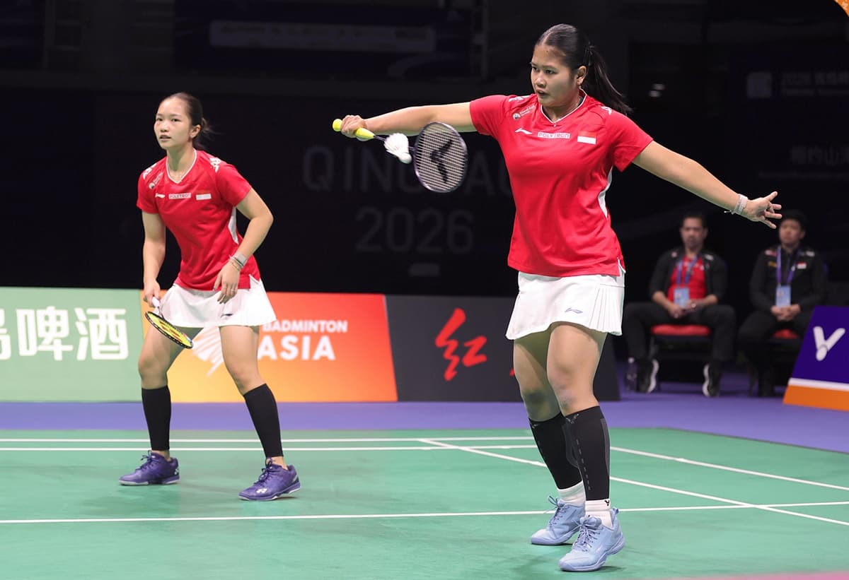 Hasil Semifinal Badminton Asia Team Championships 2026: Rachel/Febi Kalah, Indonesia Tertinggal 0-2 dari Korea Selatan Hasil Semifinal Badminton Asia Team Championships 2026: Rachel/Febi Kalah, Indonesia Tertinggal 0-2 dari Korea Selatan