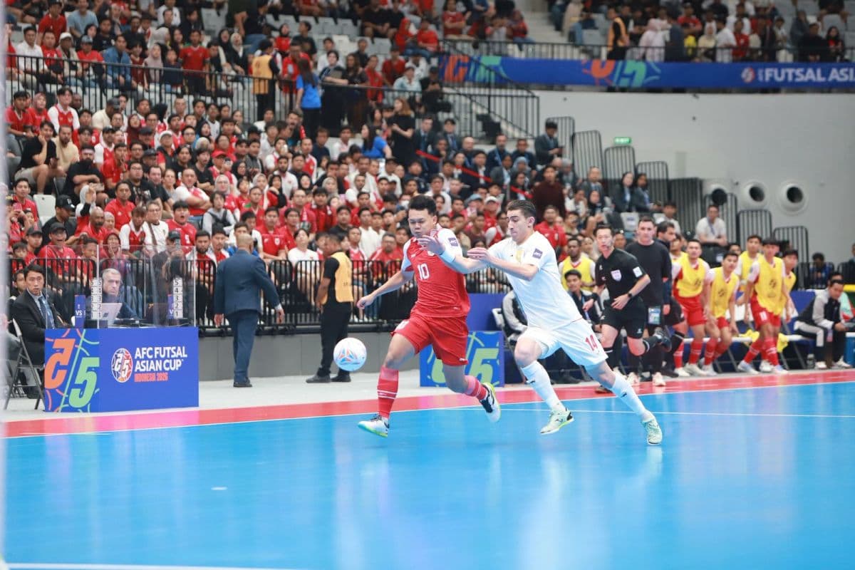 Hasil Timnas Futsal Indonesia vs Iran di Final Piala Asia Futsal 2026: Skor 5-5, Garuda Lanjutkan Perjuangan ke Adu Penalti Hasil Timnas Futsal Indonesia vs Iran di Final Piala Asia Futsal 2026: Skor 5-5, Garuda Lanjutkan Perjuangan ke Adu Penalti