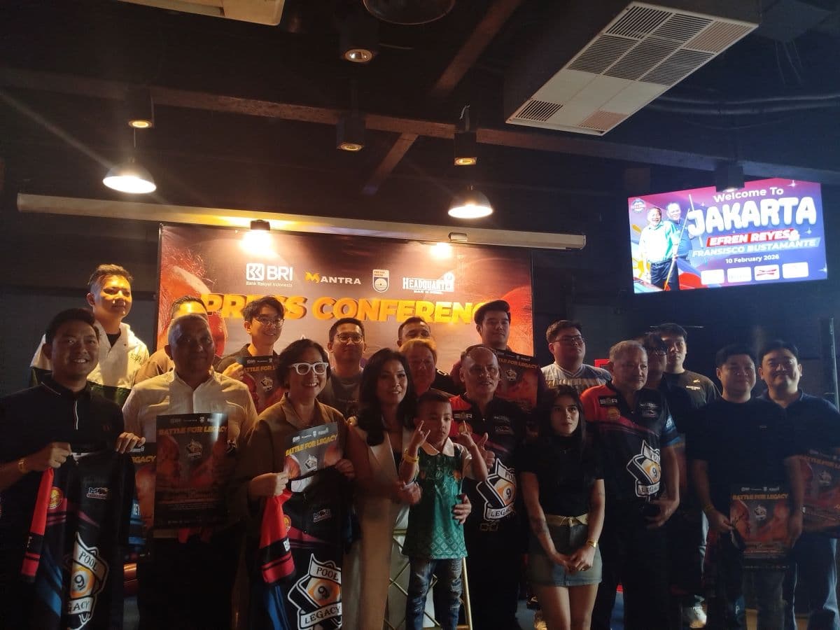 Duel Legenda Biliar Dunia di Jakarta: POBSI Optimistis Kehadiran Efren Reyes dan Django Bustamente Pacu Prestasi Atlet Nasional Duel Legenda Biliar Dunia di Jakarta: POBSI Optimistis Kehadiran Efren Reyes dan Django Bustamente Pacu Prestasi Atlet Nasional