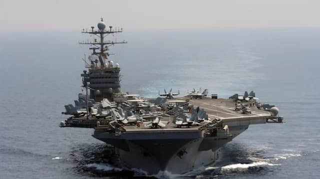 Tekan Iran, Trump Pertimbangkan Tambah Armada Kapal Induk AS di Timur Tengah Tekan Iran, Trump Pertimbangkan Tambah Armada Kapal Induk AS di Timur Tengah