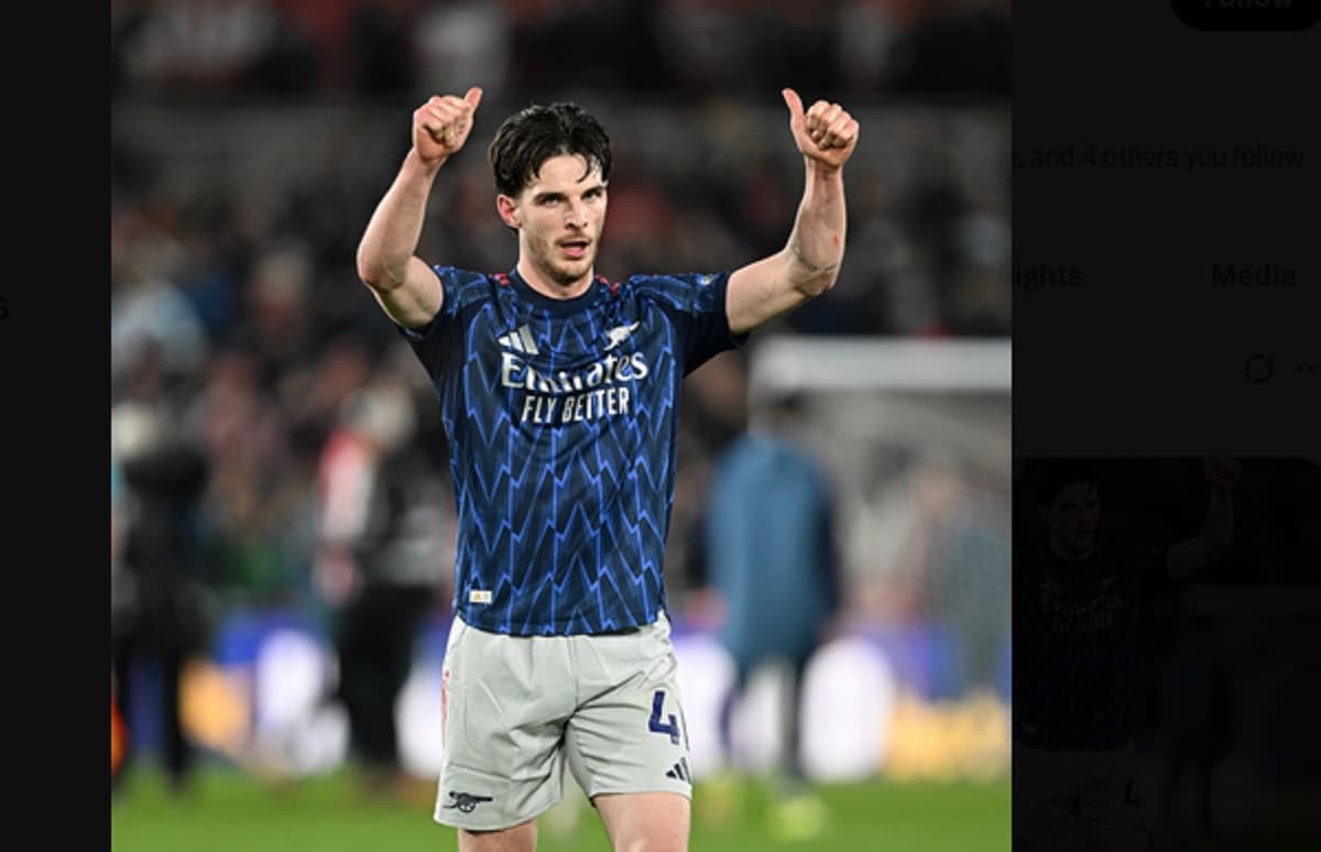 Arsenal Buang-Buang Poin karena Ditahan Brentford, Declan Rice Buka Suara Arsenal Buang-Buang Poin karena Ditahan Brentford, Declan Rice Buka Suara