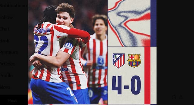 Penyebab Barcelona Kalah 4-0 dari Atletico Madrid di Semifinal Copa del Rey 2025-2026 Penyebab Barcelona Kalah 4-0 dari Atletico Madrid di Semifinal Copa del Rey 2025-2026