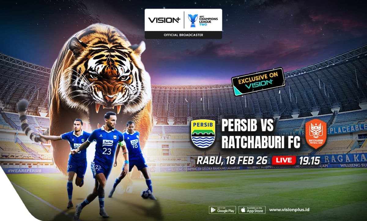 Jadwal dan Link Live Streaming Persib Bandung vs Ratchaburi FC: Laga Penentuan, Saksikan di VISION+! Jadwal dan Link Live Streaming Persib Bandung vs Ratchaburi FC: Laga Penentuan, Saksikan di VISION+!