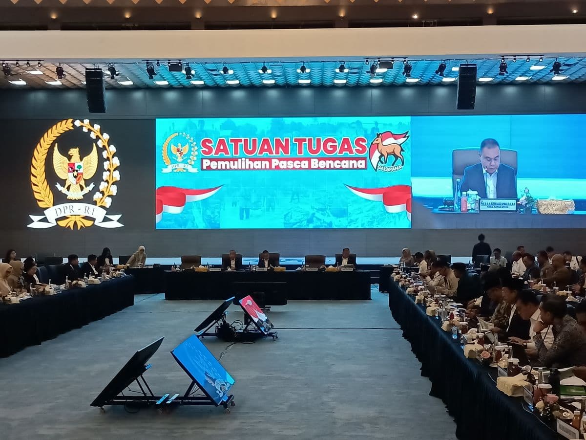 Satgas DPR dan Pemerintah Bahas Percepatan Pemulihan Pascabencana Sumatera Satgas DPR dan Pemerintah Bahas Percepatan Pemulihan Pascabencana Sumatera