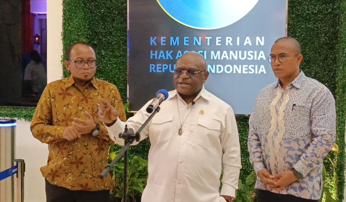 Menteri Pigai: Orang yang Mau Meniadakan MBG Menentang HAM Menteri Pigai: Orang yang Mau Meniadakan MBG Menentang HAM