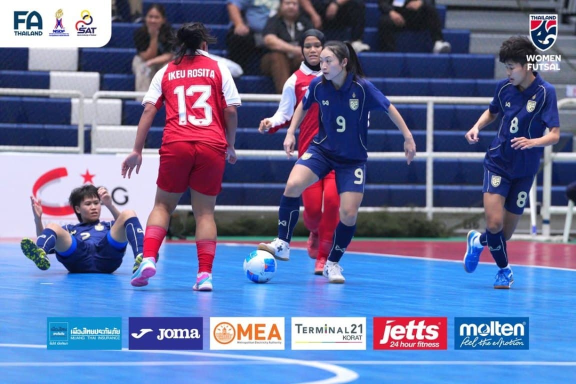 Hasil Babak Pertama Timnas Futsal Putri Indonesia vs Thailand di Piala AFF Futsal Wanita 2026: Garuda Pertiwi Ketinggalan 0-2 Hasil Babak Pertama Timnas Futsal Putri Indonesia vs Thailand di Piala AFF Futsal Wanita 2026: Garuda Pertiwi Ketinggalan 0-2