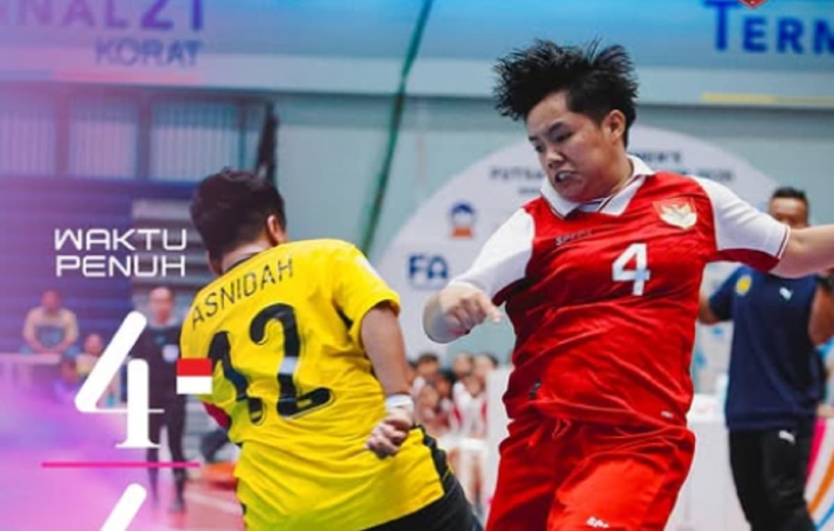 Hasil Timnas Futsal Putri Indonesia vs Malaysia di Piala AFF Futsal Wanita 2026: Ditahan 4-4, Garuda Pertiwi Jaga Peluang ke Semifinal! Hasil Timnas Futsal Putri Indonesia vs Malaysia di Piala AFF Futsal Wanita 2026: Ditahan 4-4, Garuda Pertiwi Jaga Peluang ke Semifinal!