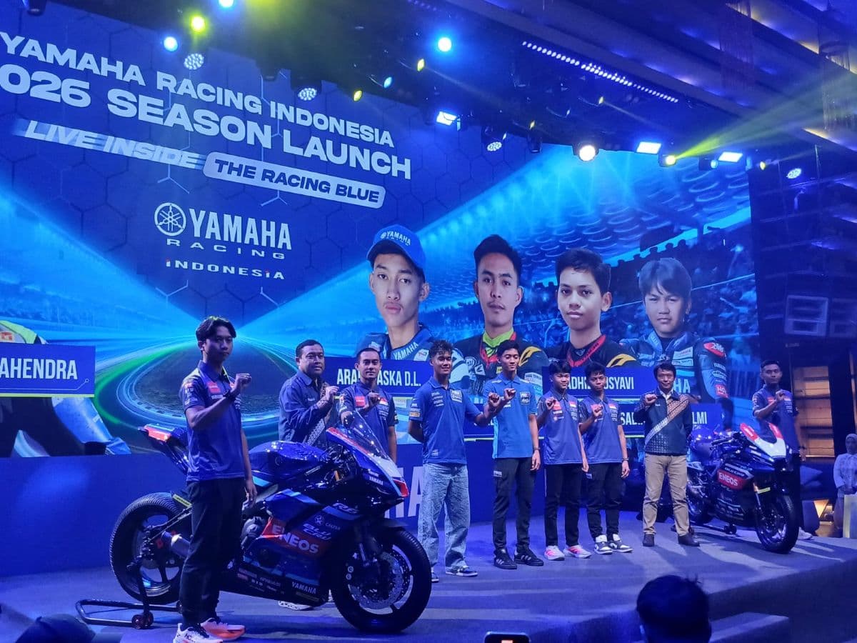 Skuad Yamaha Racing Indonesia 2026 Resmi Meluncur, Siap Guncang Panggung Balap Dunia Skuad Yamaha Racing Indonesia 2026 Resmi Meluncur, Siap Guncang Panggung Balap Dunia