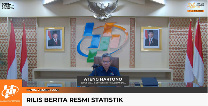 Neraca Dagang Surplus USD0,95 Miliar per Januari 2026, 69 Bulan Berturut-turut Neraca Dagang Surplus USD0,95 Miliar per Januari 2026, 69 Bulan Berturut-turut