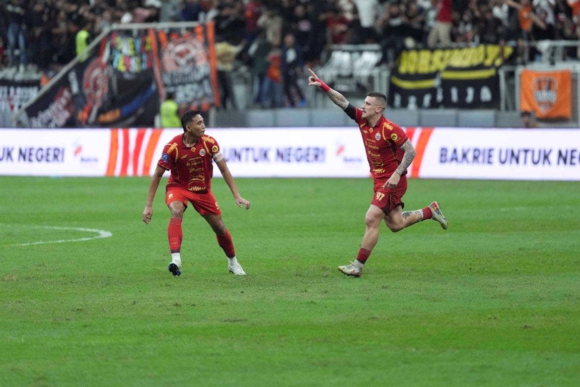 Mauricio Souza Sanjung Fabio Calonego Usai Cetak 2 Gol Indah buat Persija Jakarta Mauricio Souza Sanjung Fabio Calonego Usai Cetak 2 Gol Indah buat Persija Jakarta