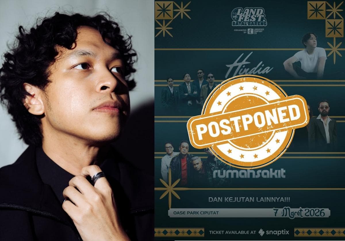 LANDFEST Resmi Ditunda Usai Feast dan Hindia Umumkan Batal Manggung LANDFEST Resmi Ditunda Usai Feast dan Hindia Umumkan Batal Manggung