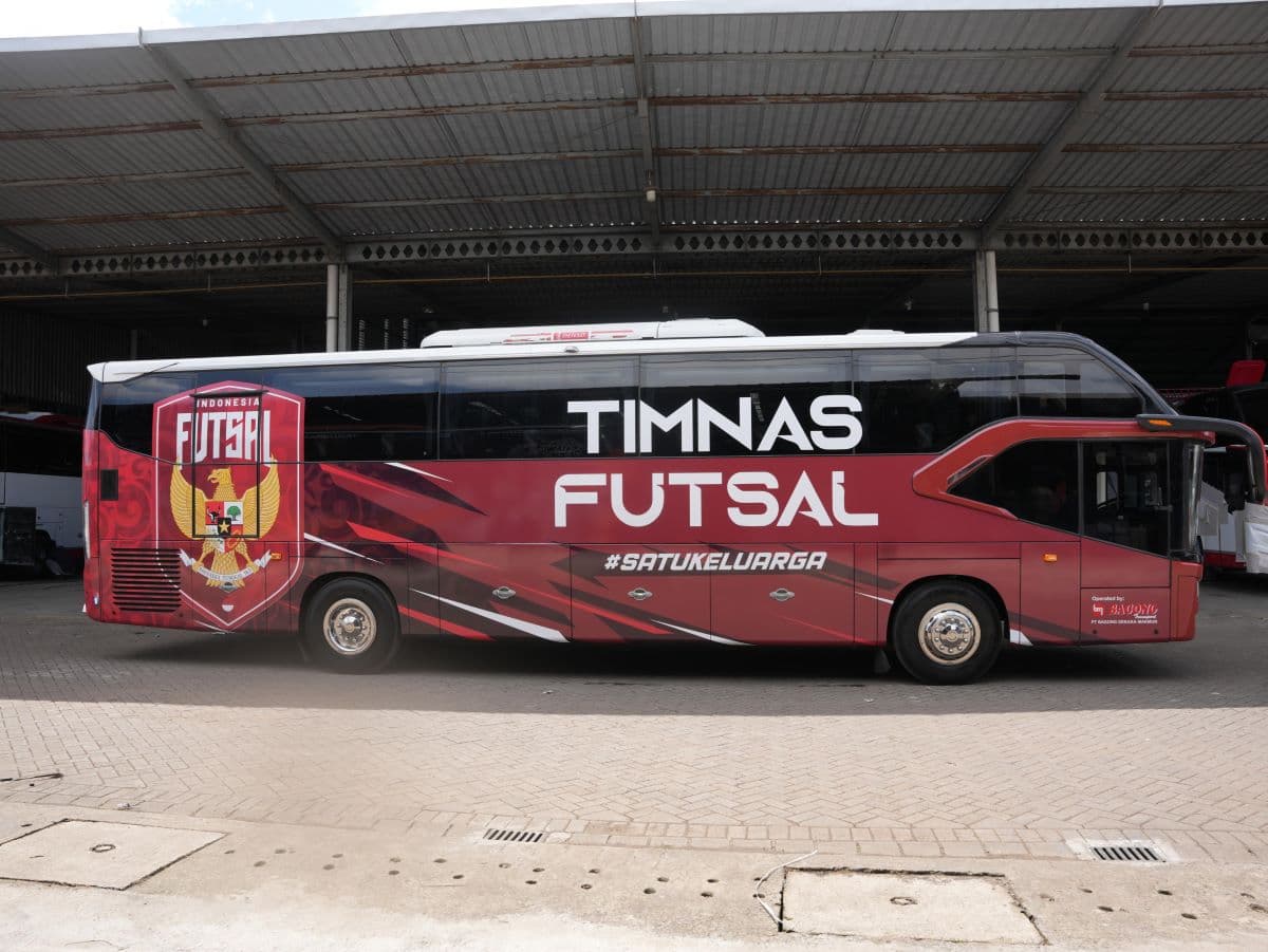 Lebih dari Sekadar Transportasi, Bus Timnas Futsal Indonesia Jadi Simbol Semangat Pasukan Garuda Lebih dari Sekadar Transportasi, Bus Timnas Futsal Indonesia Jadi Simbol Semangat Pasukan Garuda