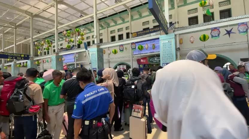 Mudik Lebaran, KAI Ungkap 51 Ribu Orang Tinggalkan Jakarta Besok Mudik Lebaran, KAI Ungkap 51 Ribu Orang Tinggalkan Jakarta Besok