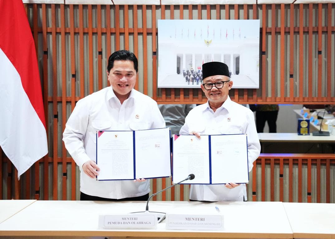 Kemenpora dan Kemendikdasmen Teken MoU, Perkuat Pembinaan Talenta Muda dan Olahraga Nasional Kemenpora dan Kemendikdasmen Teken MoU, Perkuat Pembinaan Talenta Muda dan Olahraga Nasional