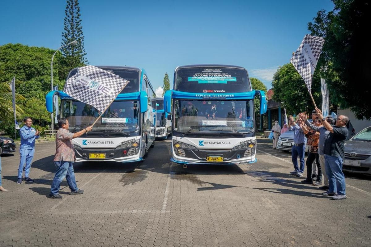 Pemudik Motor Berkurang dengan Mudik Gratis, 6 Bus Diberangkatkan ke 4 Provinsi Pemudik Motor Berkurang dengan Mudik Gratis, 6 Bus Diberangkatkan ke 4 Provinsi